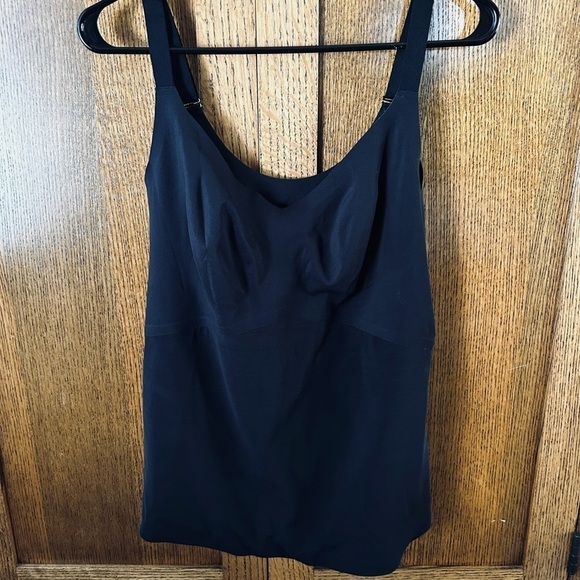 HONEYLOVE LiftWear Tank Shapewear Slimming Top in Vamp Black | Size 2X - Picture 2 of 5